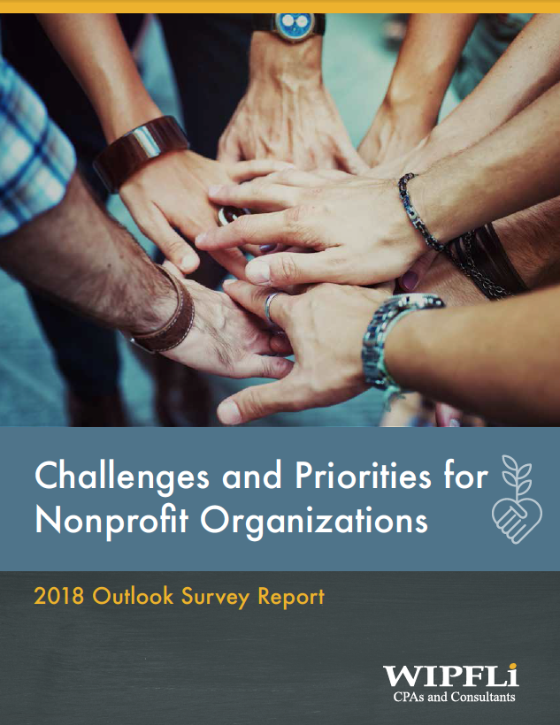 2018 Nonprofit Outlook Survey Report
